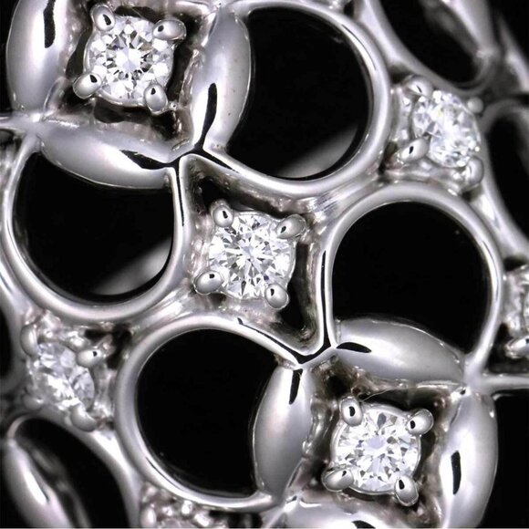 GUCCI Ring Diamond 18K K18 WG 750 size12 5.5-5.75(US) 90273759 - Picture 7 of 7